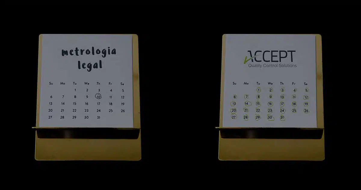 Metrologia Legal vs ACCEPT no controlo de pré-embalados