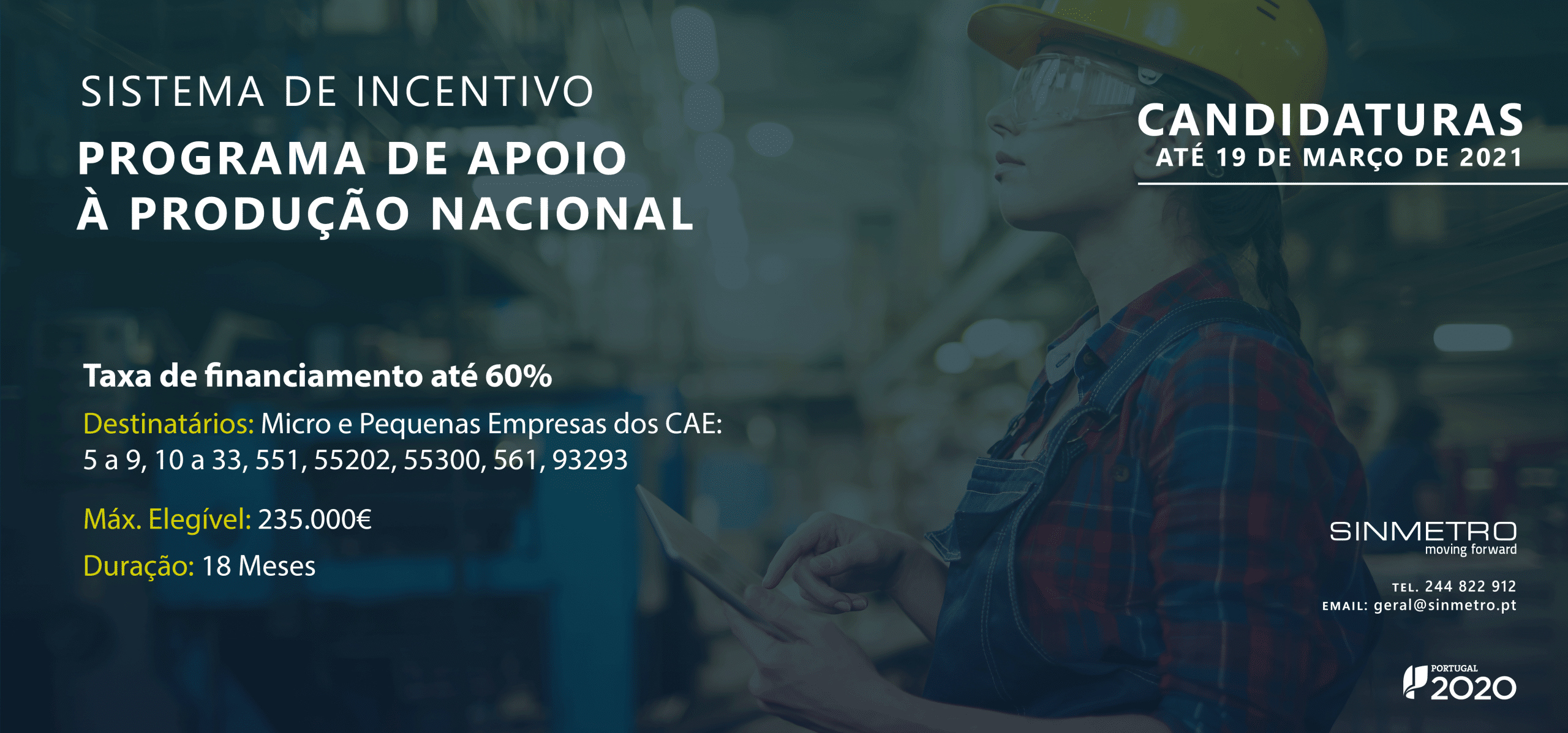 Programa de Apoio à Produção Nacional Programa de Apoio à Produção Nacional