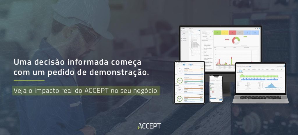 Uma decisão informada começa com um pedido de demonstração. Veja o impacto real do ACCEPT no seu negócio.